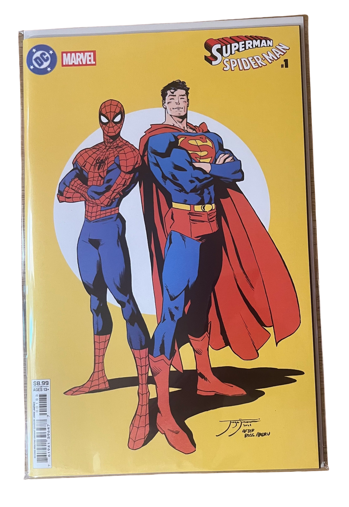 Superman X Pókember #1-Retro Style-Angol nyelvű