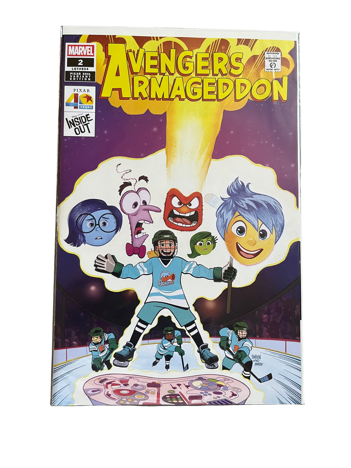 Bosszúállók: Armageddon #2-Agymanók Cover-Angol nyelvű