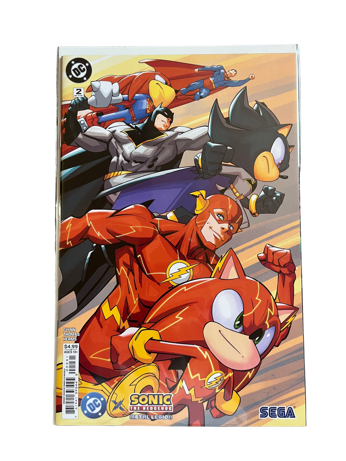 DC X Sonic-The Metal Legion #2-Angol nyelvű
