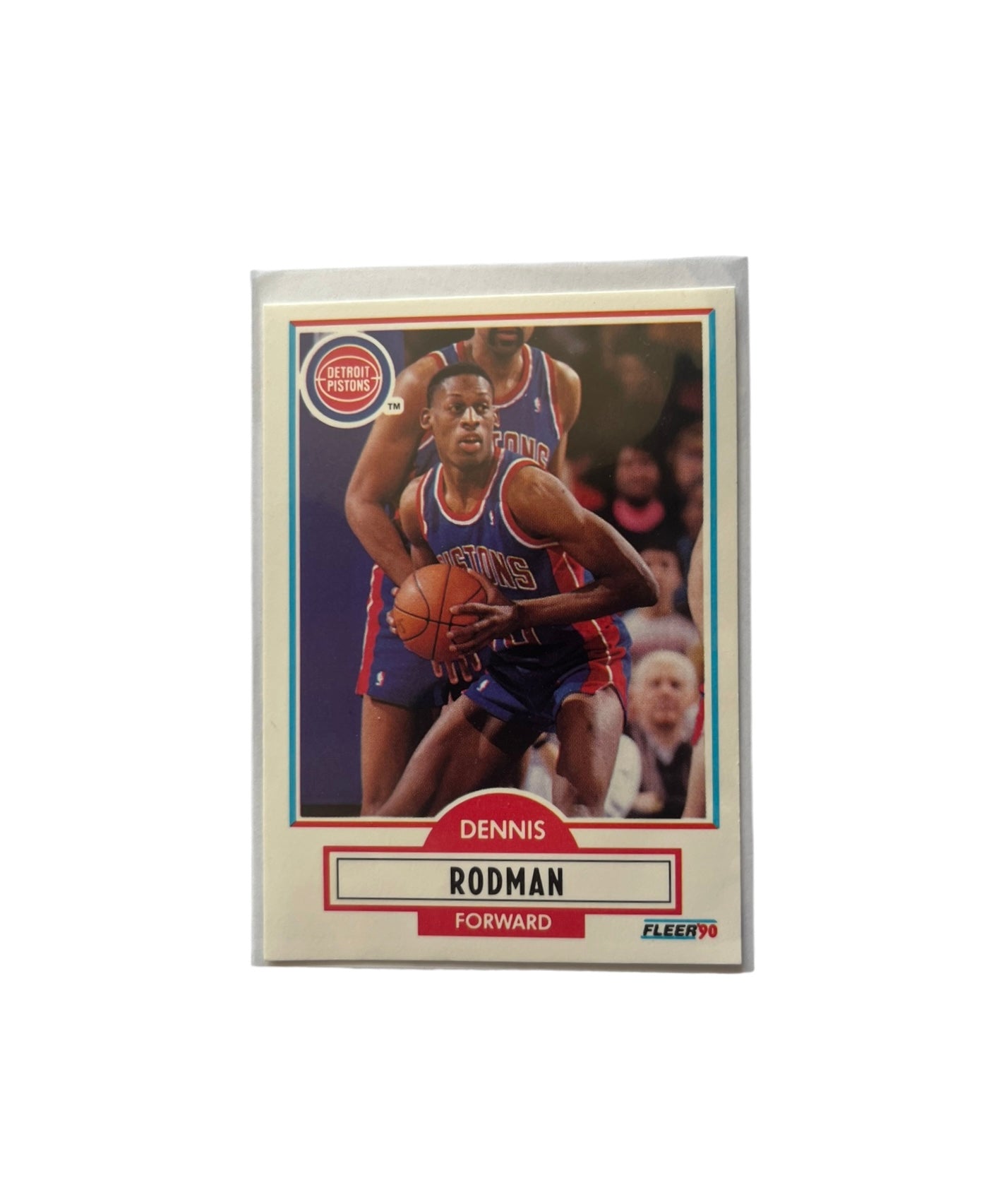 1990-91 Fleer-Dennis Rodman-Base Card