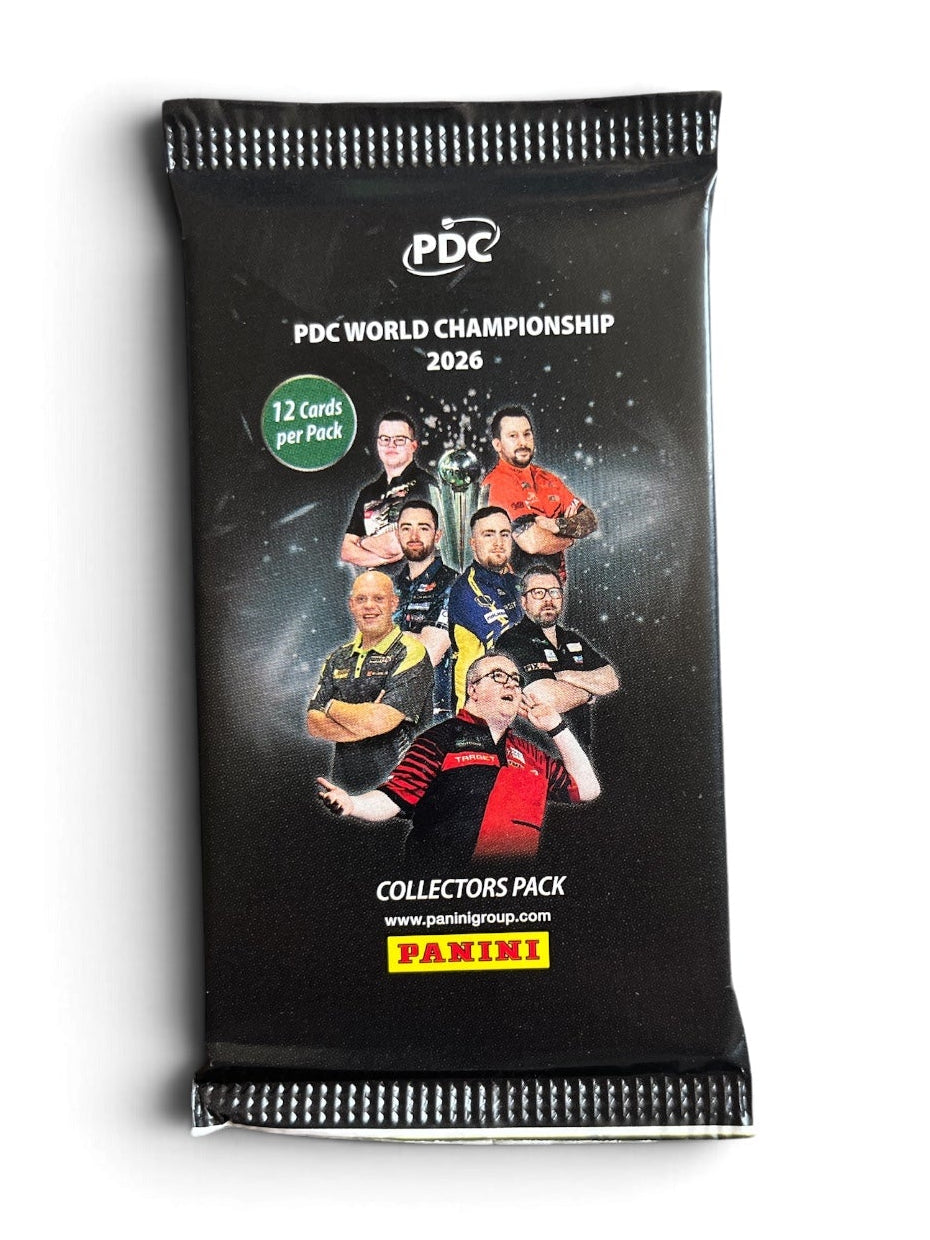 Panini PDC World Championship 2026-Darts Collectors Kártyacsomag
