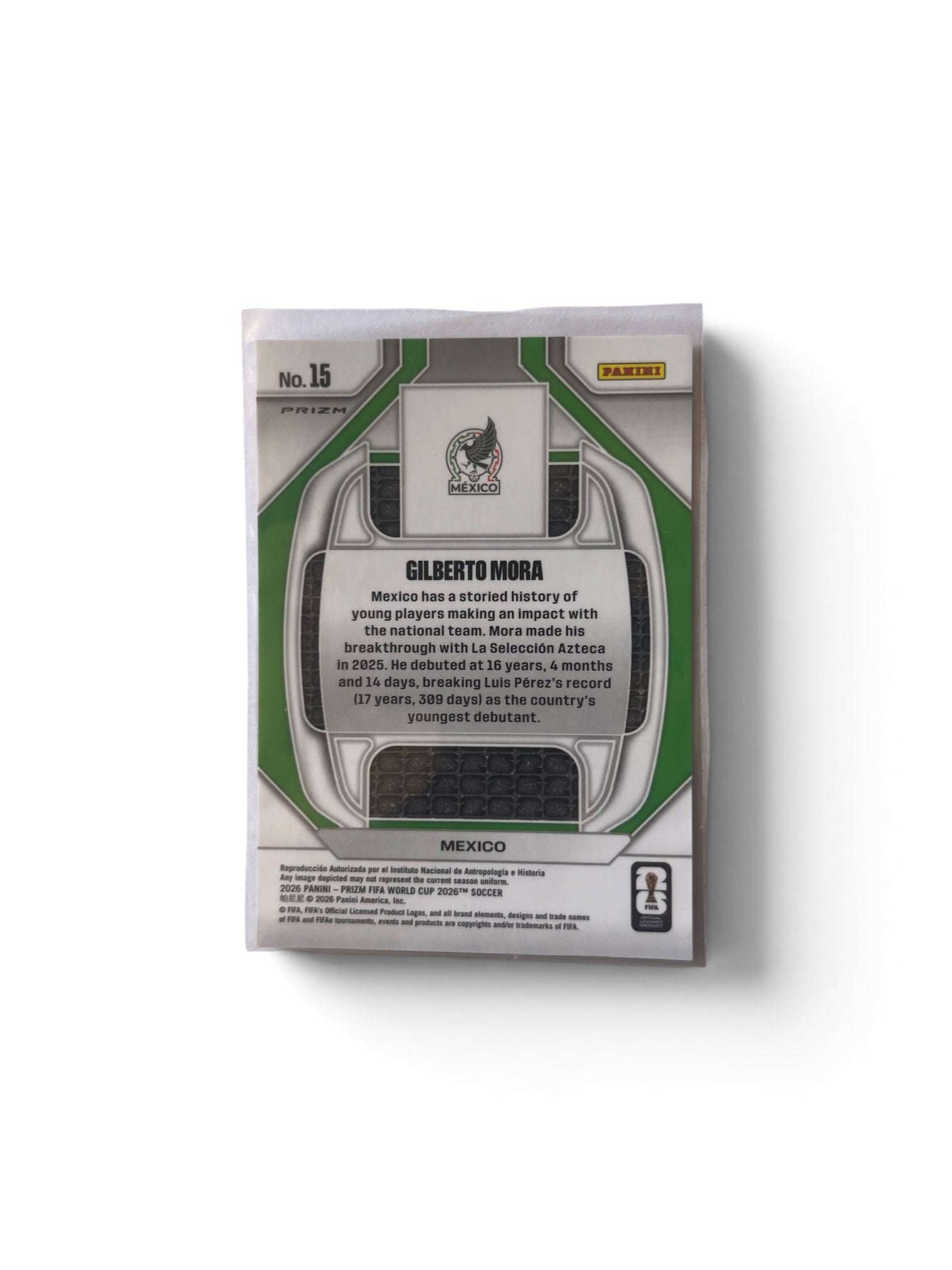 2026 Prizm World Cup-Gilberto Mora-New Era Wave Prizm